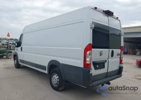2017 Ram Promaster 3500 Cargo Van High Roof 159 Wb Ext из США, поврежденный, VIN 3C6URVJG2HE544719